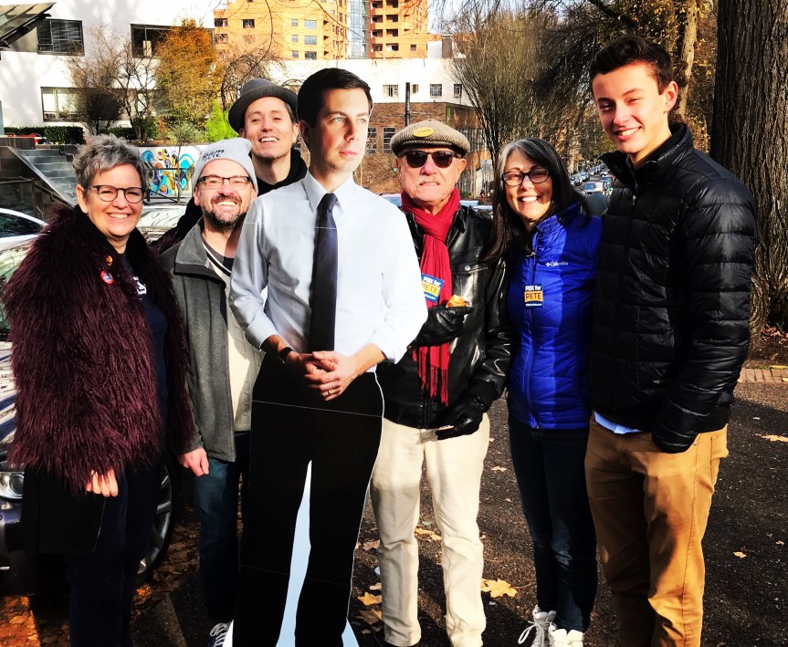 Pete Buttigieg in Portland&nbsp;(sorta)