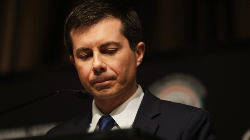 As Pete Buttigieg walks the line between focus and&nbsp;fighter…